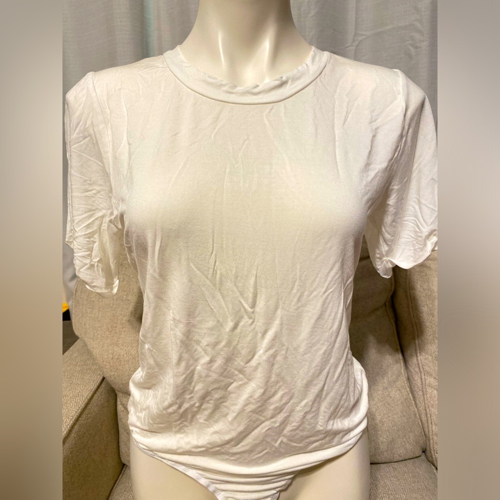 Brand new POL White short sleeve bodysuit